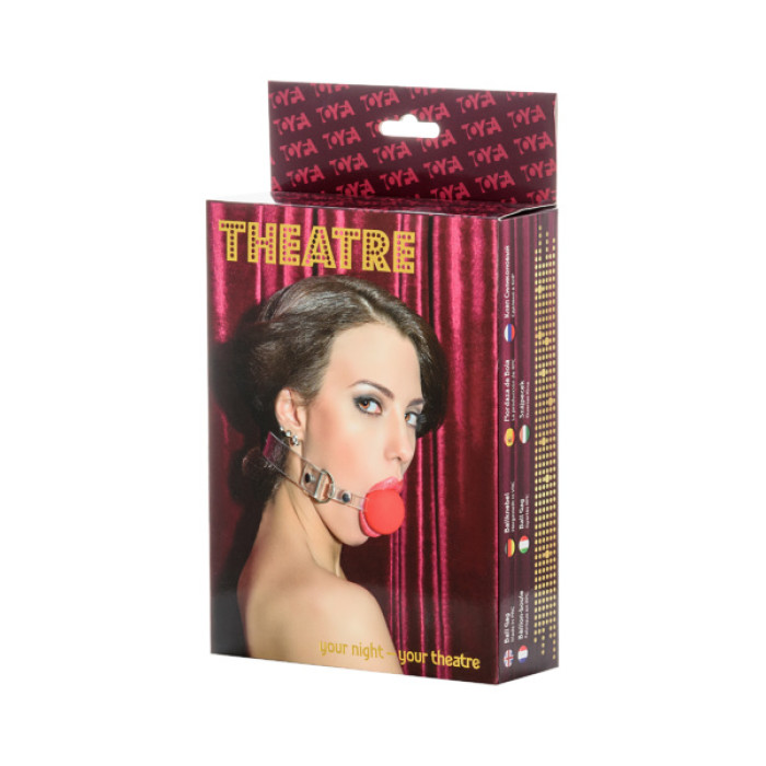 Кляп TOYFA Theatre силиконовый