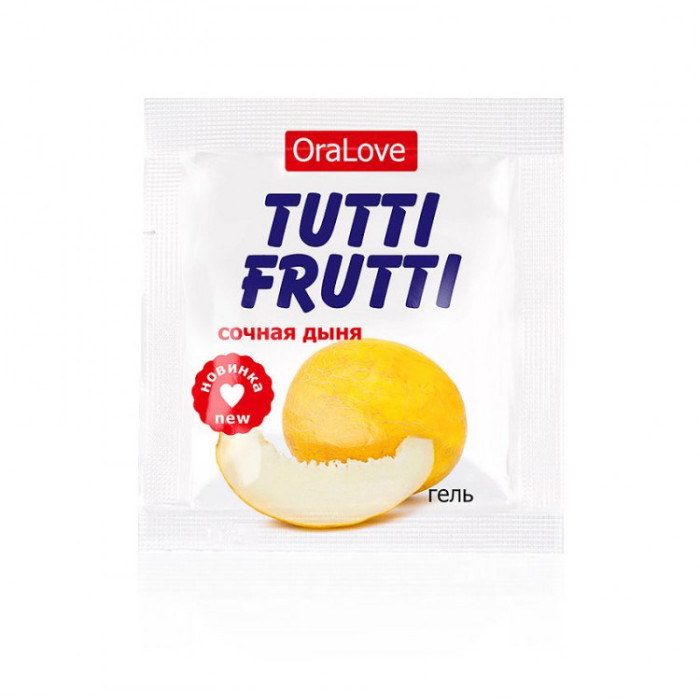 Гель TUTTI-FRUTTI сочная дыня, 4 г